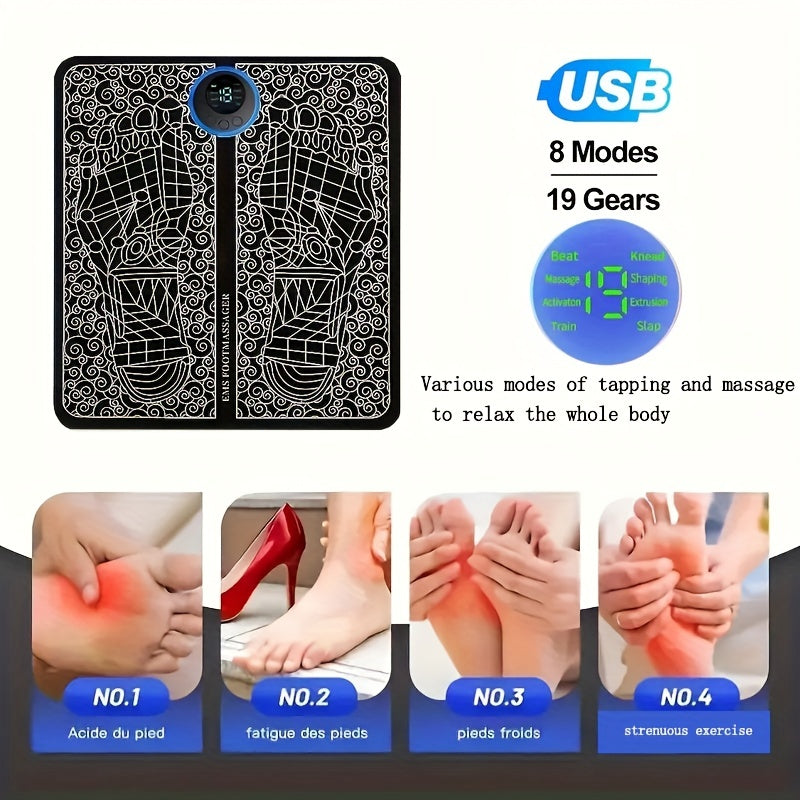 USB Foot Massager: Intelligent Leg Relaxation & Muscle Relief