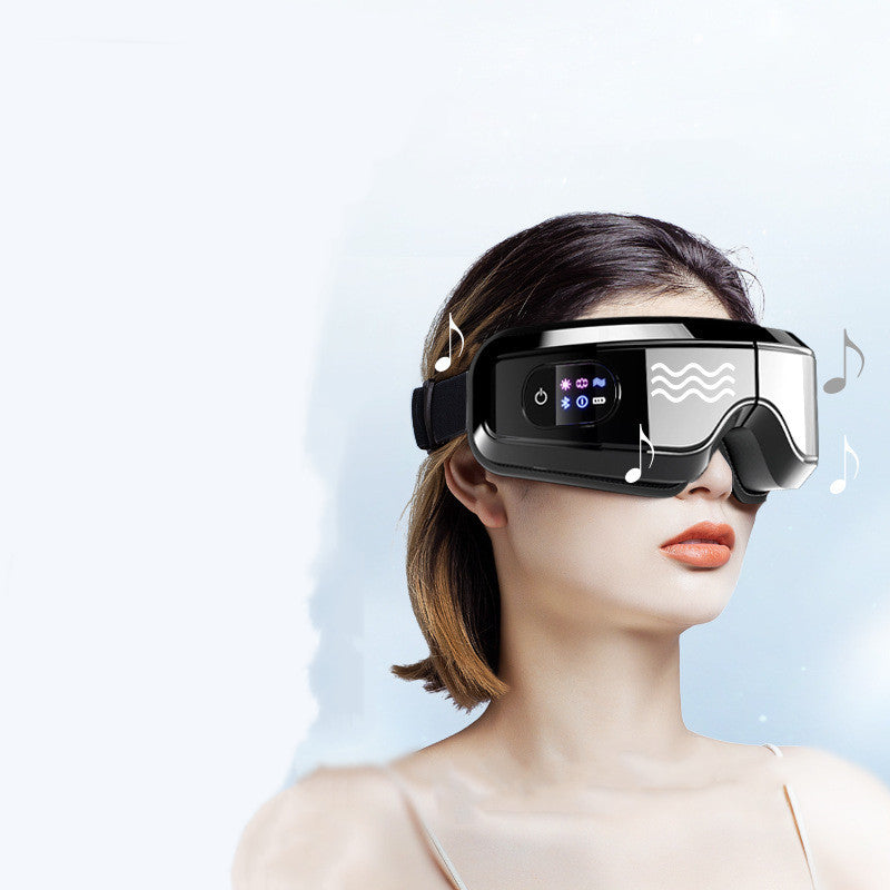 Bluetooth Eye Massager for Relaxation, Migraine Relief and sleep improvement