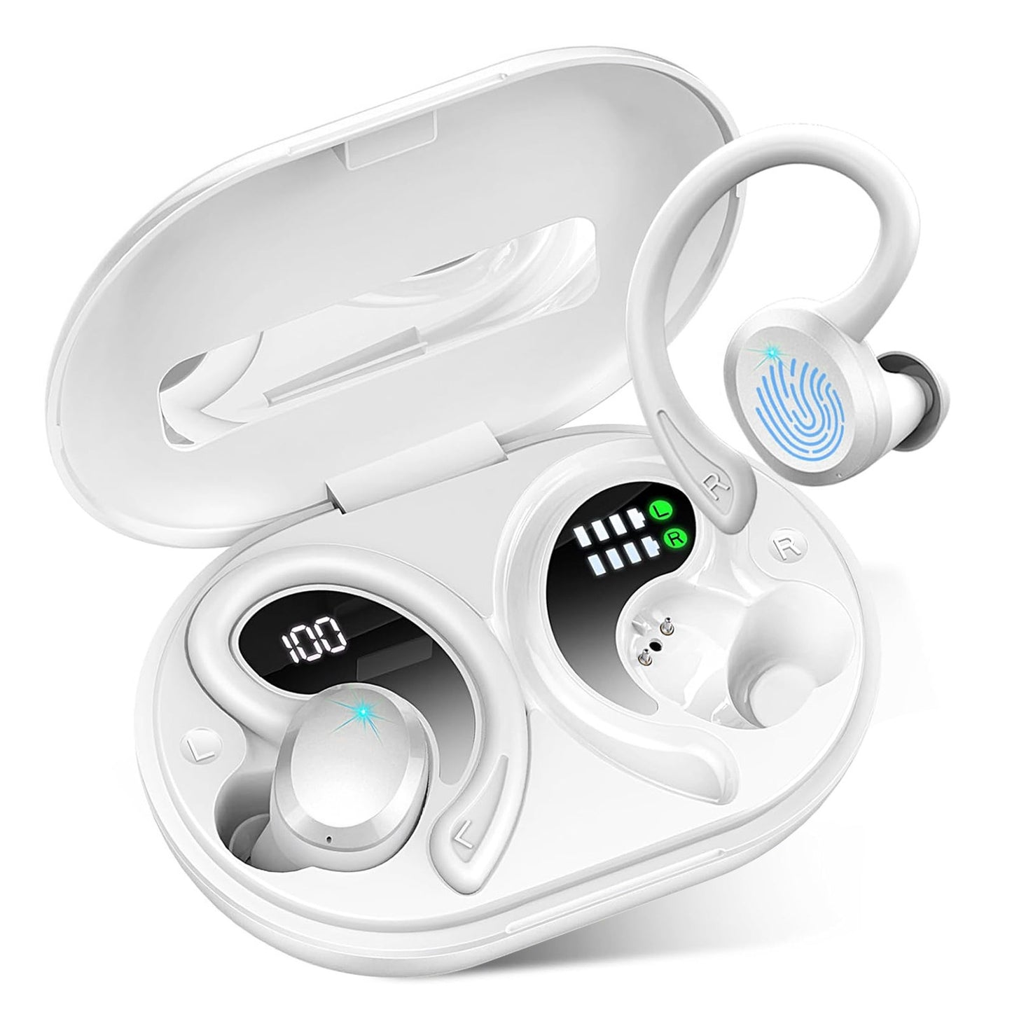 Wireless Smart 52 Bluetooth earbuds with Digital Display