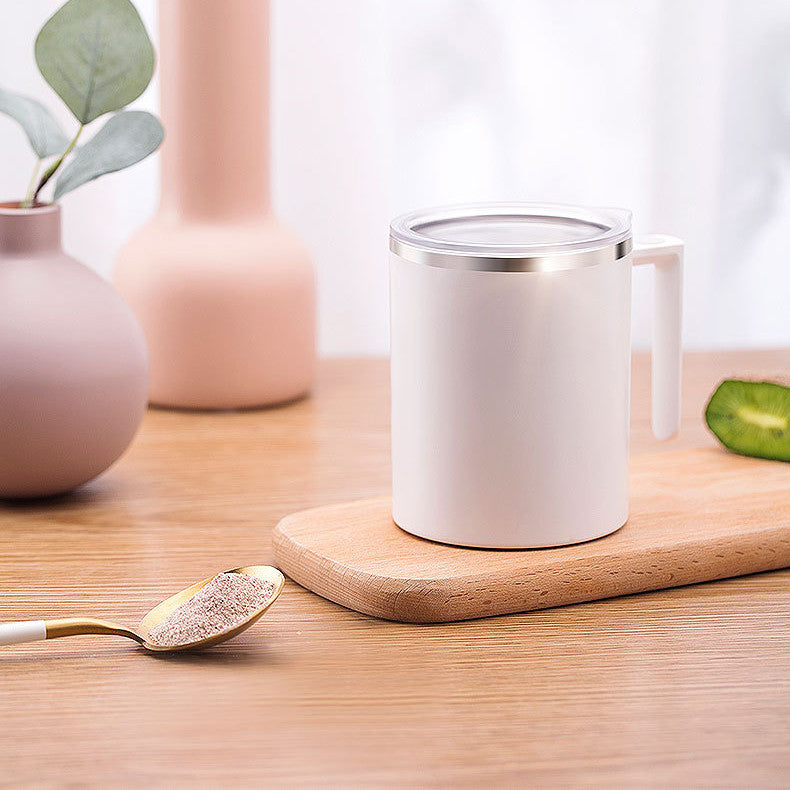 Rechargeable Automatic Mixing Coffee Cup with Cover