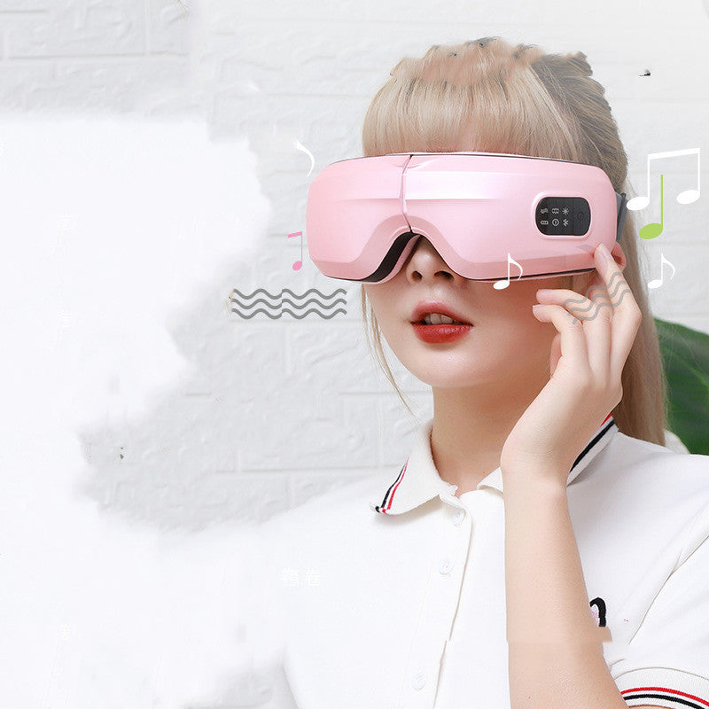 Bluetooth Eye Massager for Relaxation, Migraine Relief and sleep improvement