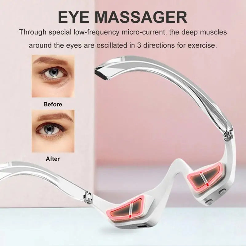 3D Eye Massager: Reduces Wrinkles, Diminishes Dark Circles, and Eliminates Eye Bags