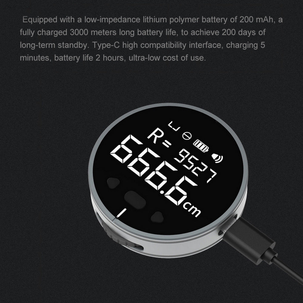 High Precision Digital Measuring Ruler with LCD Display