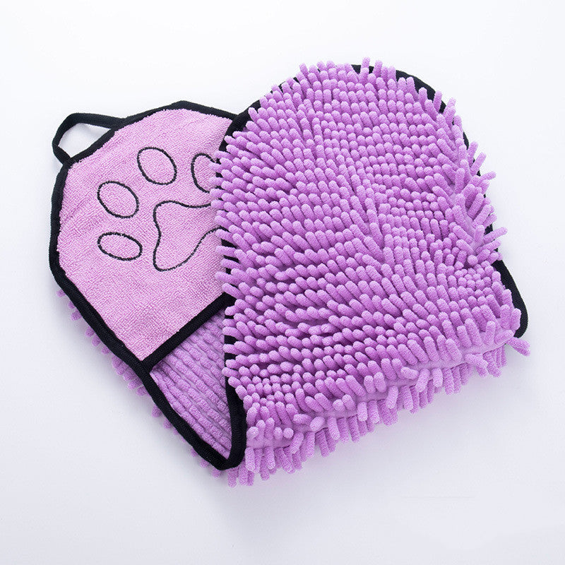 Super Absorbent Microfiber Pet Bath Towel – Quick-Drying for Dogs & Cats
