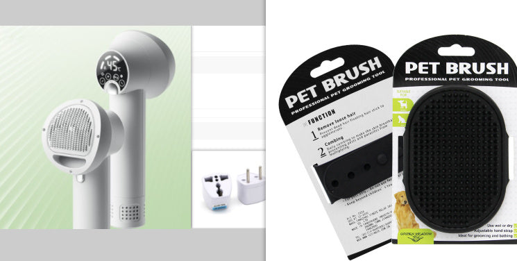 2in1 Smart Pet Hair Dryer- Blow and Comb
