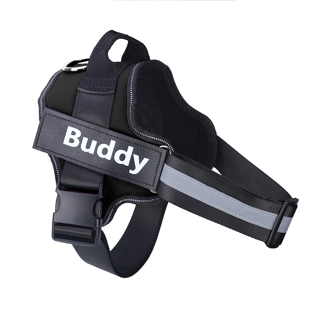 Custom No-Pull Dog Harness – Reflective & Adjustable