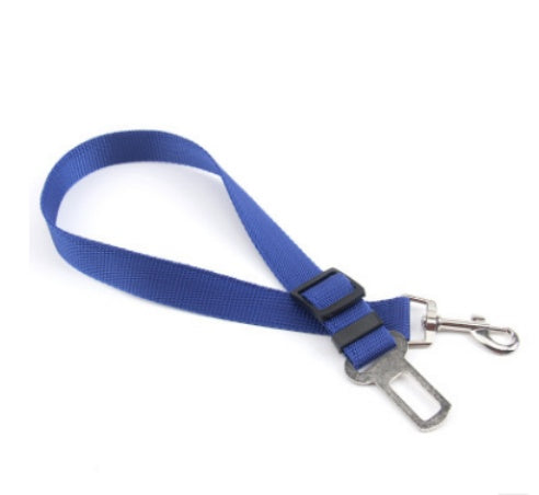 Fixed Strap Polyester Dog Car Seat Leash