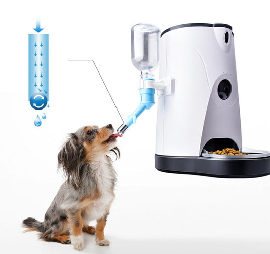 Smart 4L Pet Feeder – Remote Feeding & HD Camera