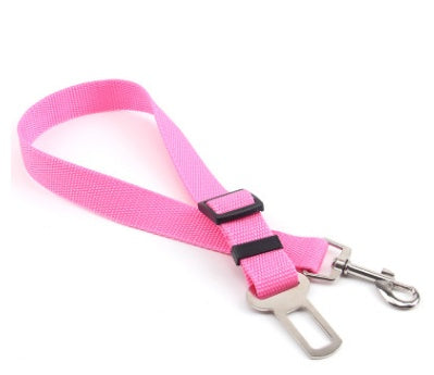 Fixed Strap Polyester Dog Car Seat Leash