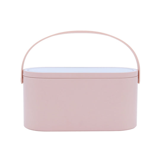 Compact LED Rechargeable Travel Makeup Mirror