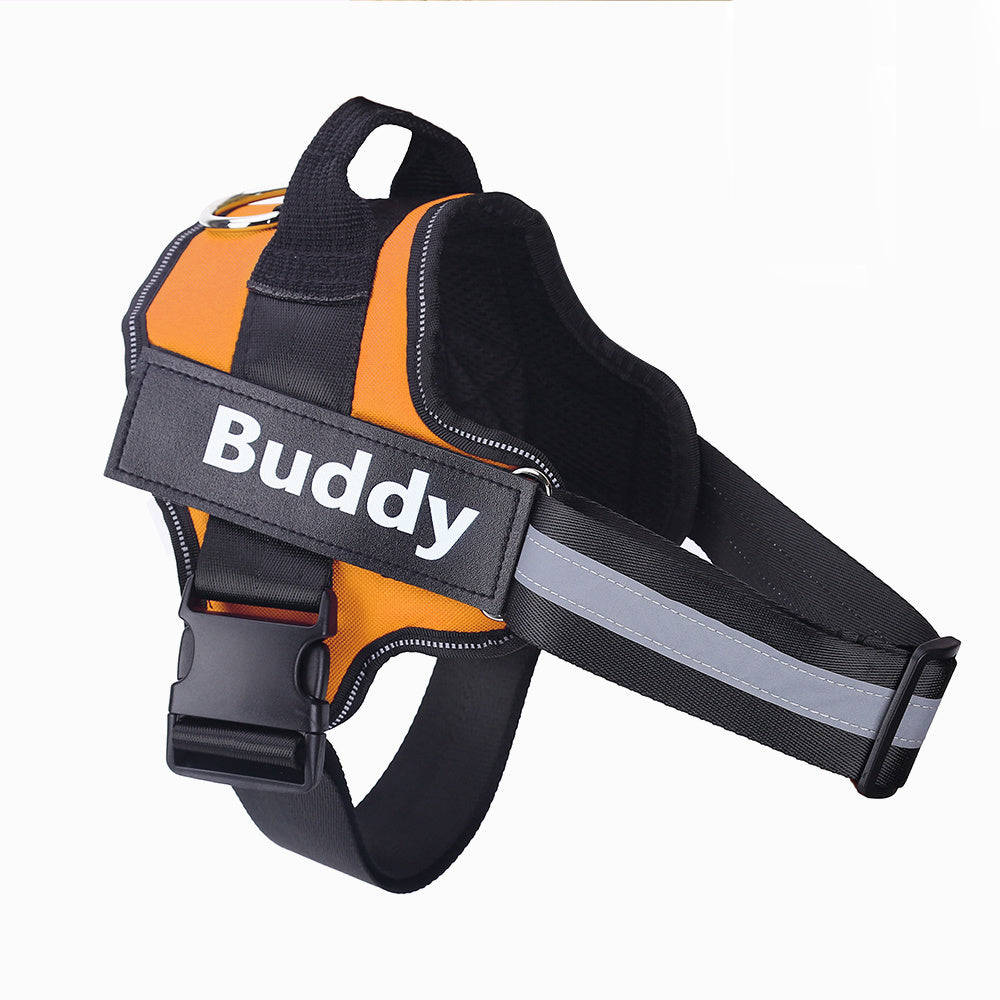 Custom No-Pull Dog Harness – Reflective & Adjustable