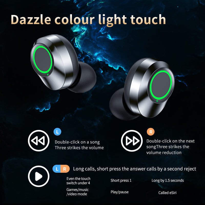 Wireless Bluetooth Headset with  Digital Display
