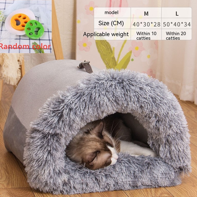 Portable Autumn And Winter Pet Nest