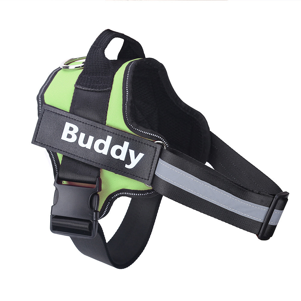 Custom No-Pull Dog Harness – Reflective & Adjustable