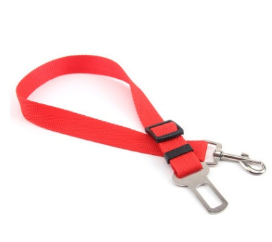 Fixed Strap Polyester Dog Car Seat Leash
