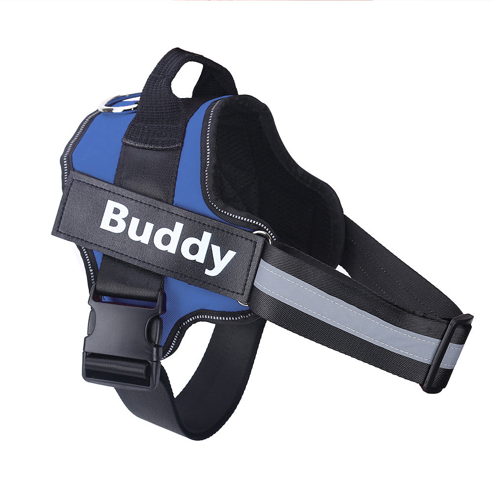 Custom No-Pull Dog Harness – Reflective & Adjustable