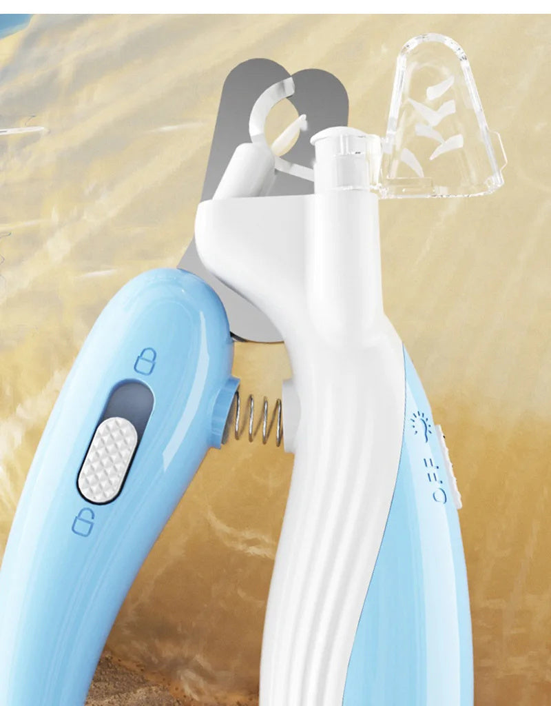 LED Electric Pet Nail Clippers & Grinder – Safe & Easy Grooming