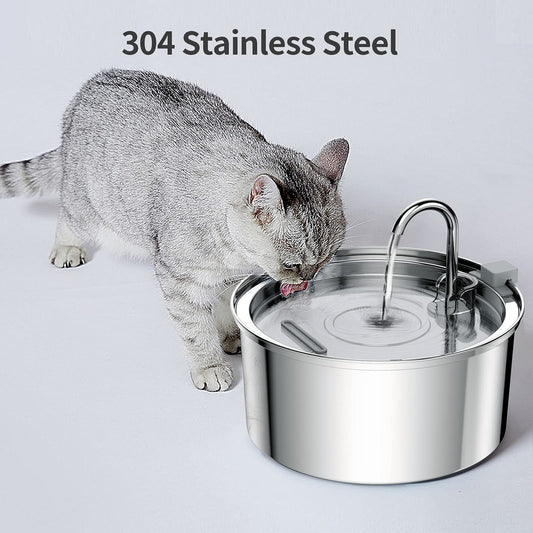 Automatic Stainless Steel Pet Water Fountain