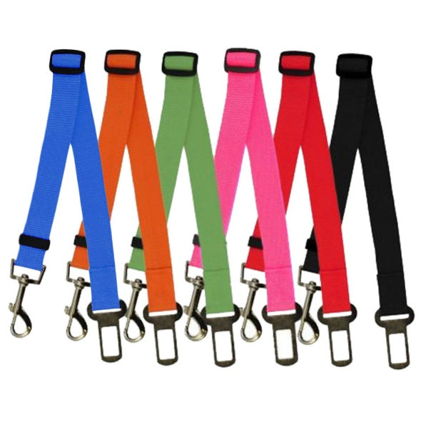 Fixed Strap Polyester Dog Car Seat Leash