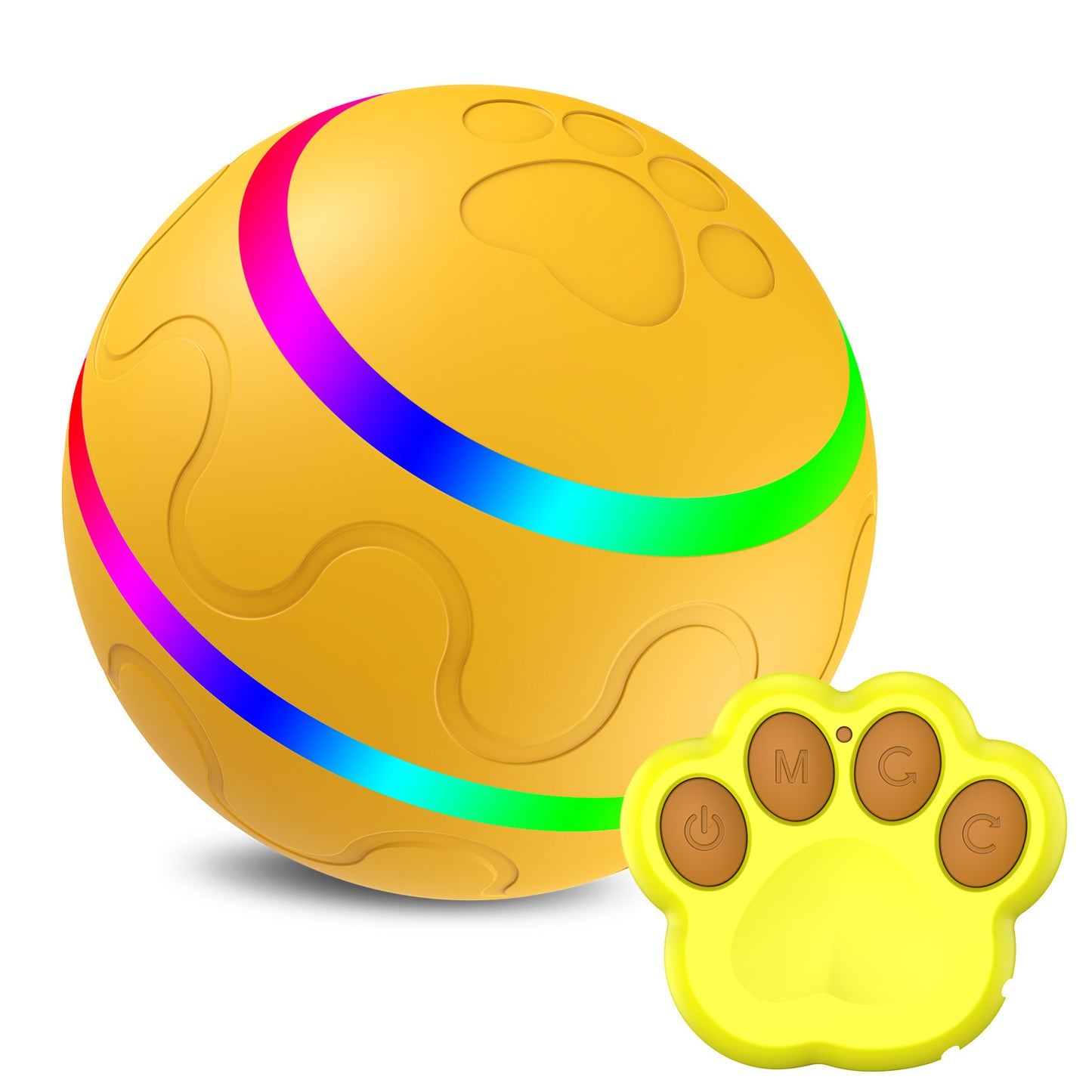 Smart USB Cat Toy Ball- Self Rotating