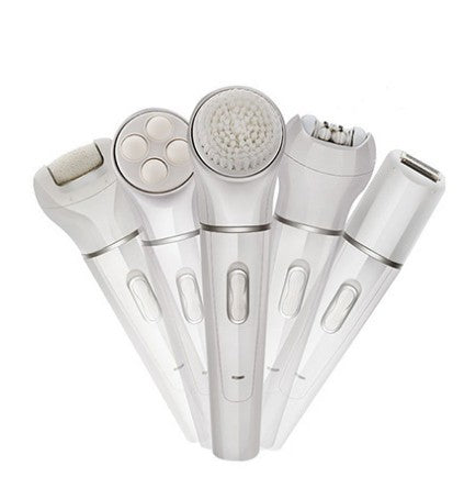 Versatile 5-in-1 Electric Massager for Face and Body Skin Care
