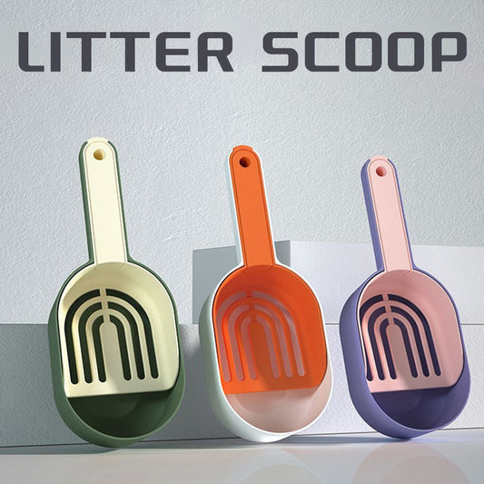 Self-Cleaning Cat Litter Scoop & Shovel