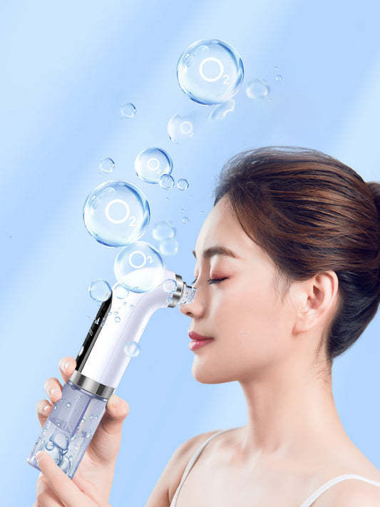 Compact Micro-Bubble Skin Beauty Device