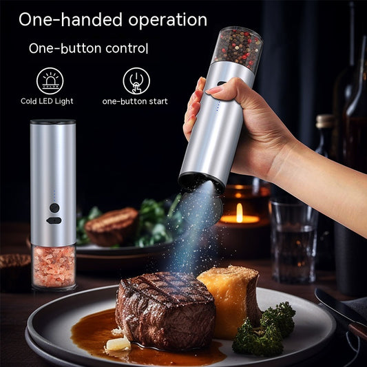 Electric Salt And Pepper Grinder Rechargeable