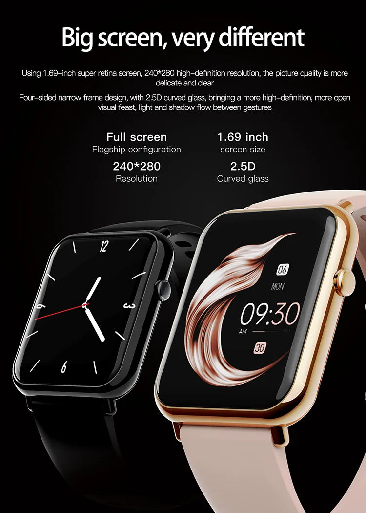 Q19 Pro Fitness Trainer smartwatch waterproof