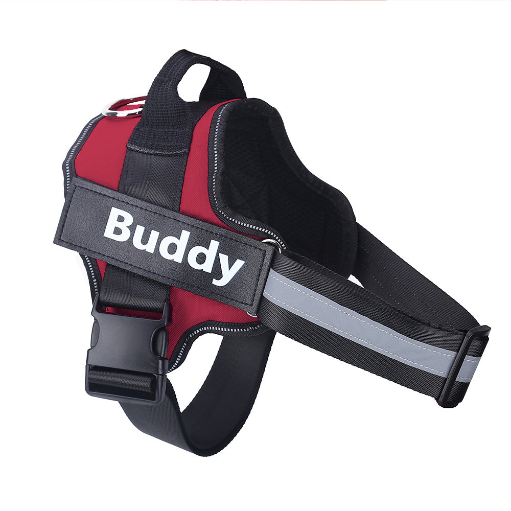 Custom No-Pull Dog Harness – Reflective & Adjustable