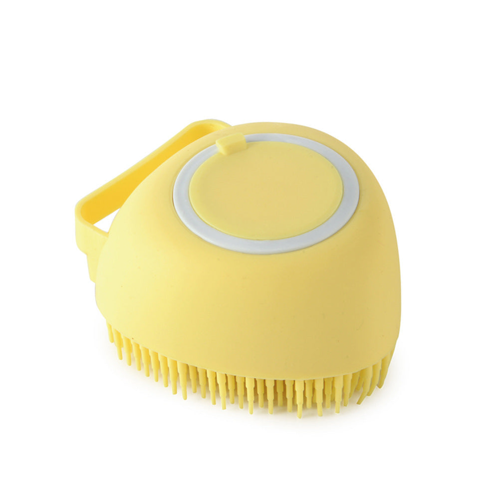 Silicone Dog Bath Brush – Massage & Grooming Tool