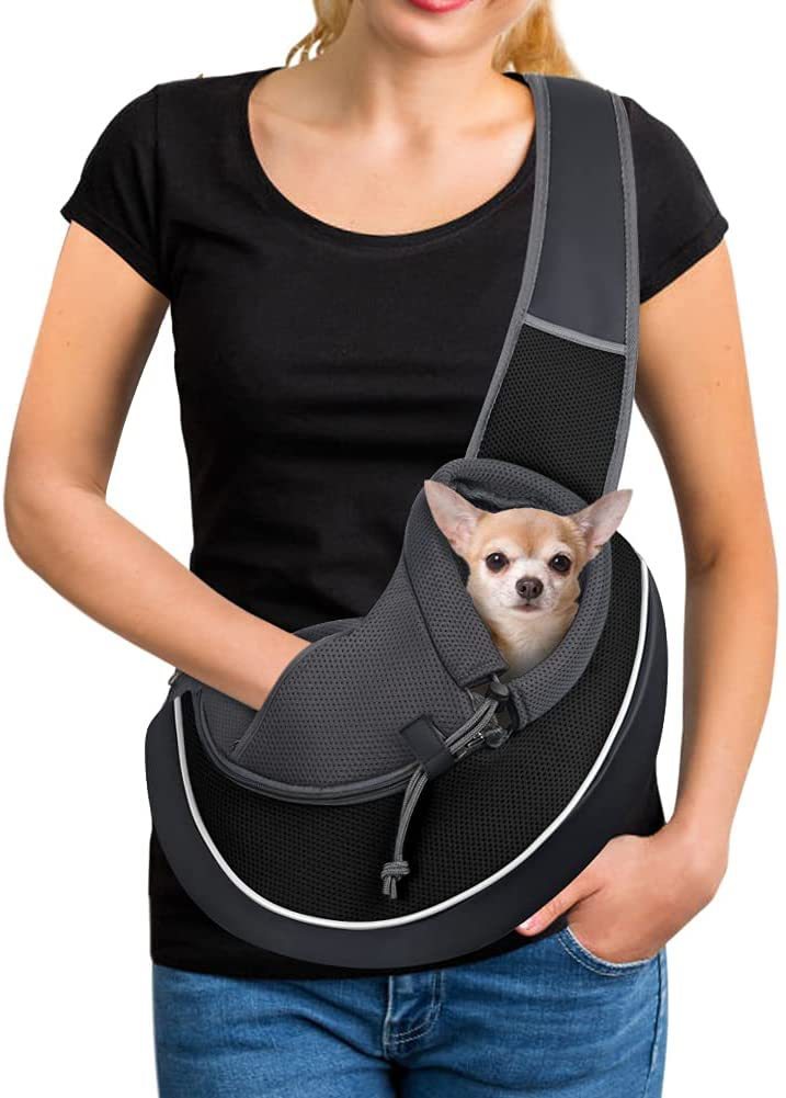 Portable Pet Carrier Bag – Crossbody for Dogs & Cats