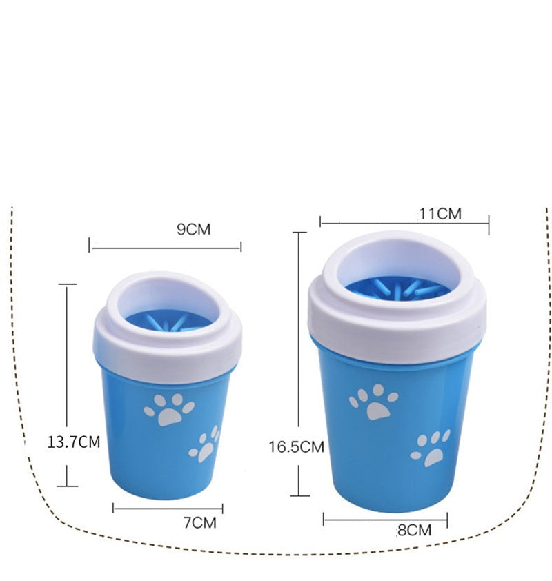 Pet Dog Manual Foot Care Cleaning