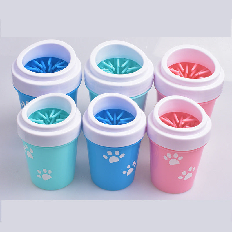 Pet Dog Manual Foot Care Cleaning