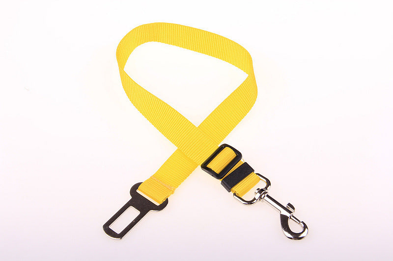 Fixed Strap Polyester Dog Car Seat Leash