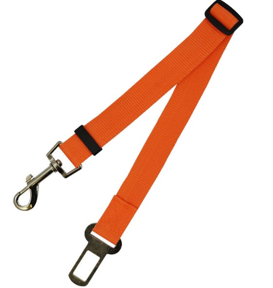 Fixed Strap Polyester Dog Car Seat Leash