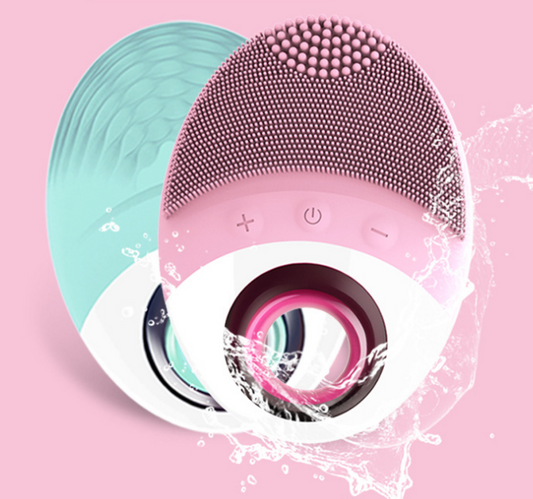 Silicone Cleansing Device with Wireless Charging