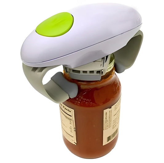 Multifunctional One-Touch Electric Bottle and Jar Opener