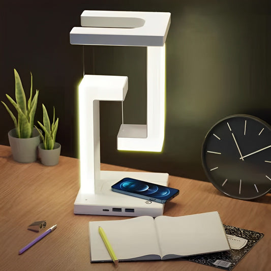 Floating Wireless Charging Lamp: Home & Bedroom Innovation