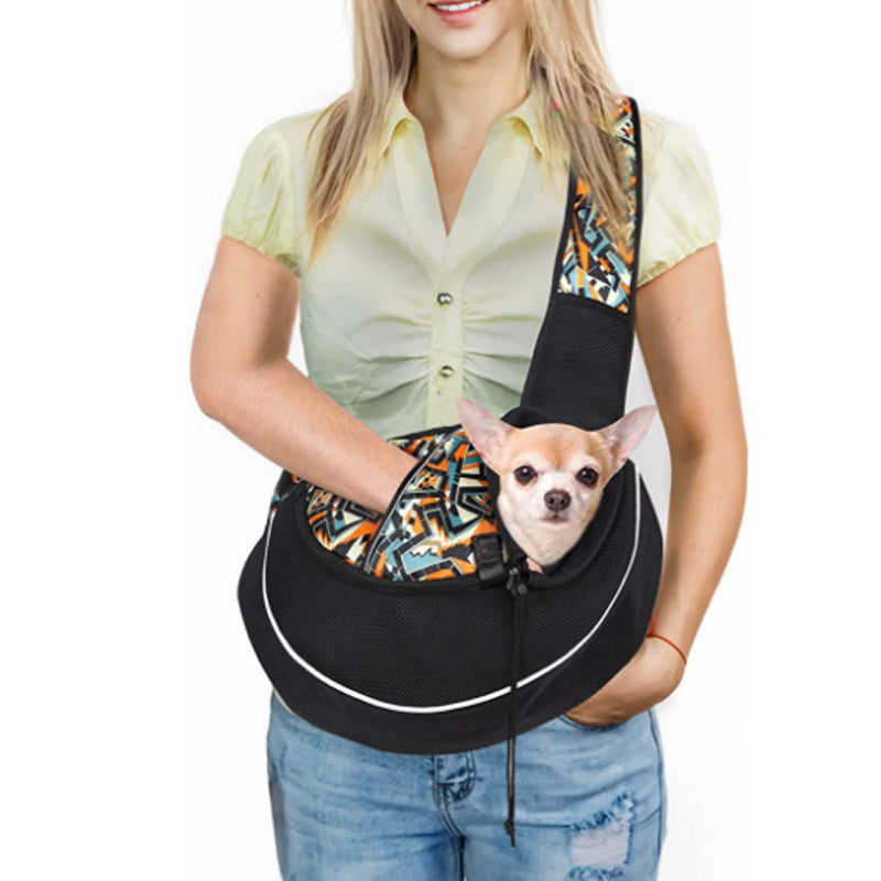 Portable Pet Carrier Bag – Crossbody for Dogs & Cats