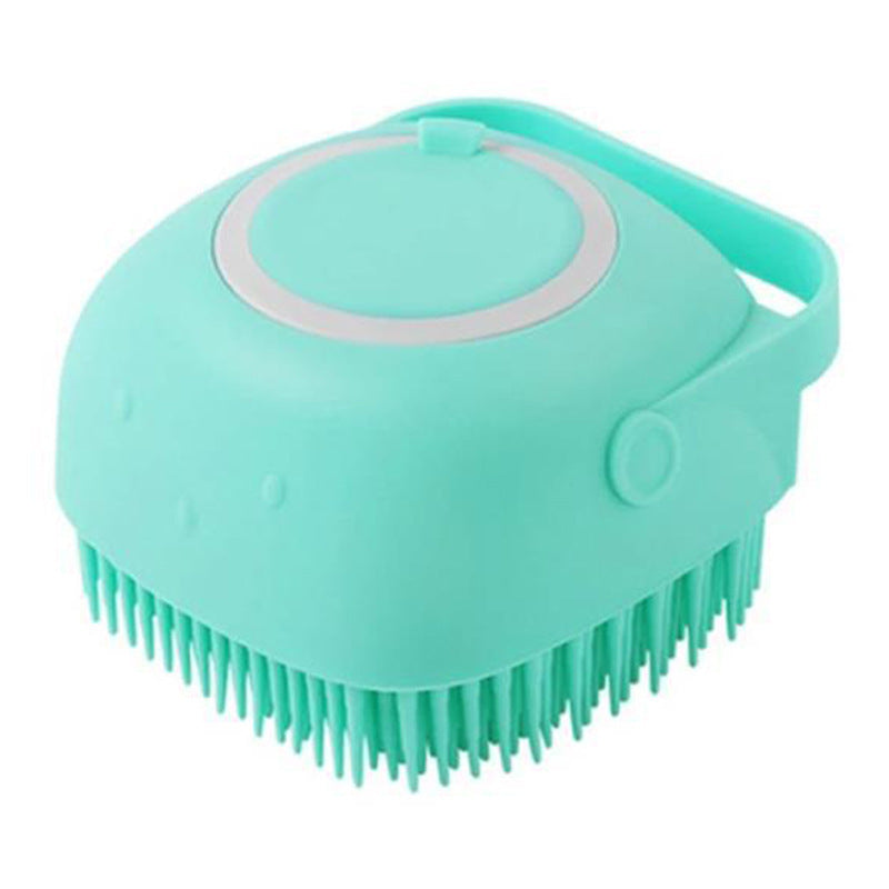 Silicone Dog Bath Brush – Massage & Grooming Tool