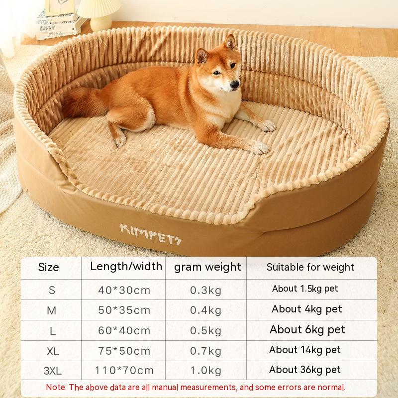 Washable Double-Sided Pet Bed & Nest