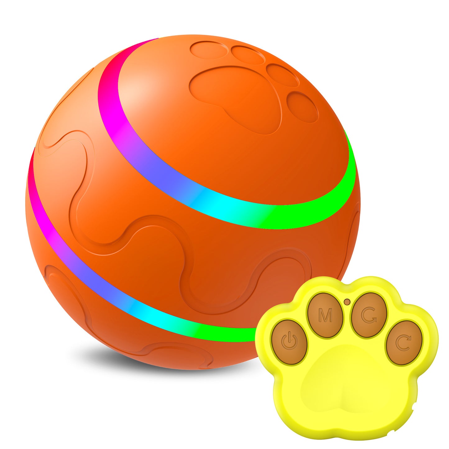 Smart USB Cat Toy Ball- Self Rotating