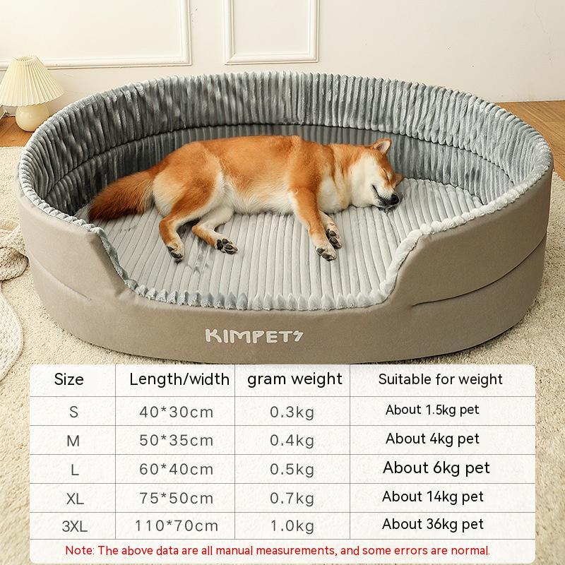 Washable Double-Sided Pet Bed & Nest