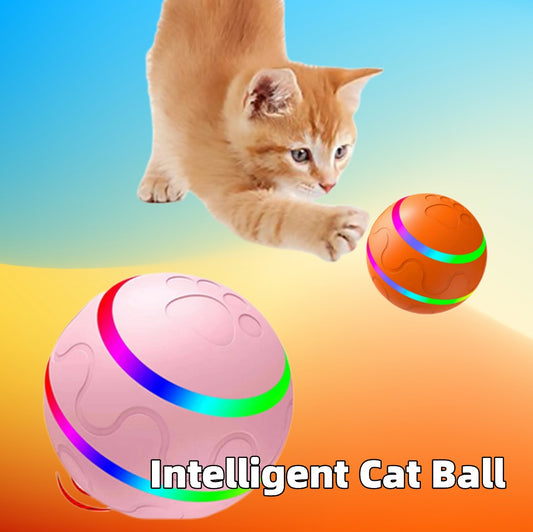 Smart USB Cat Toy Ball- Self Rotating