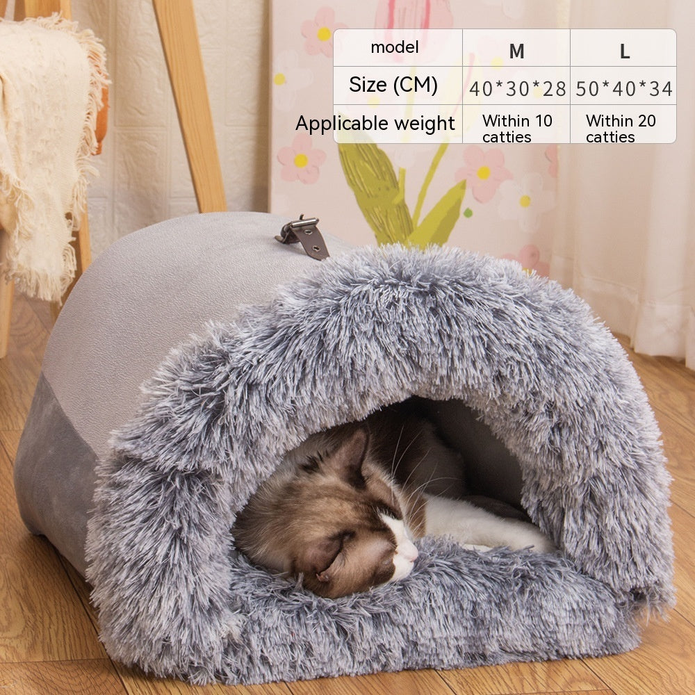 Portable Autumn And Winter Pet Nest