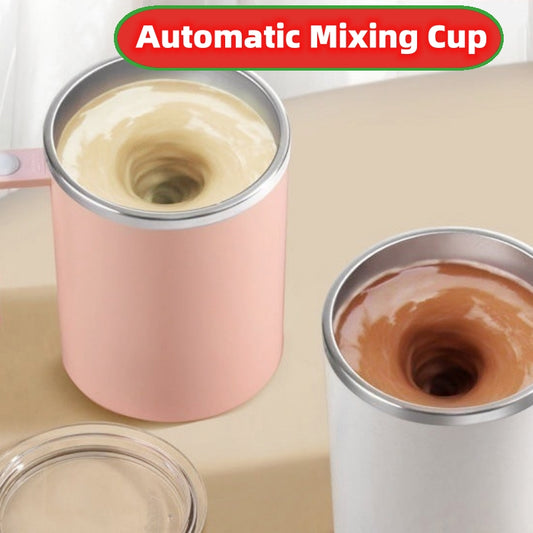 Rechargeable Automatic Mixing Coffee Cup with Cover